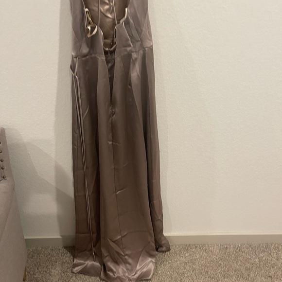 Jenny Yoo Lana Dress - Latte size 12 - Picture 14 of 14